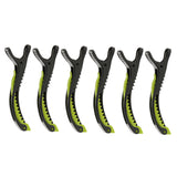 Maxbell 6Piece Hair Sectioning Clamps Croc Clips Salon Hairdressing Styling Tools #3