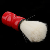 Maxbell Professional Salon Barber Shaving Brush Beard Mustache Brushes for Men Red