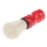 Maxbell Professional Salon Barber Shaving Brush Beard Mustache Brushes for Men Red