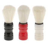 Maxbell Professional Salon Barber Shaving Brush Beard Mustache Brushes for Men Red