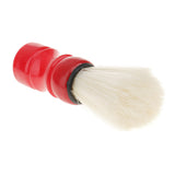 Maxbell Professional Salon Barber Shaving Brush Beard Mustache Brushes for Men Red