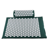 Maxbell Acupressure Mat Pillow Set for Back Neck Muscle Stress Relaxation
