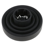 Maxbell Universal Silicone Hair Dryer Blower Diffuser Hairdress Tool Black