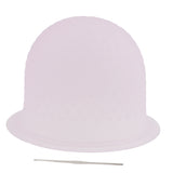 Maxbell Reusable Salon Highlighting Dye Hair Coloring Frosting Cap + Metal Hook Pink