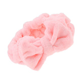 Maxbell Soft Bowknot Makeup Cosmetic Shower Bath Spa Elastic Hair Band Headband Pink