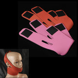 Maxbell V Face Shaper Strap Chin Cheek Slim Lift Up Anti Wrinkle Mask Band Belt Pink