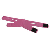 Maxbell V Face Shaper Strap Chin Cheek Slim Lift Up Anti Wrinkle Mask Band Belt Pink