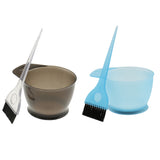 Maxbell Salon Hair Color Dye Bowl Comb Brush Set Hairdressing Tint Bleach Tools Gray