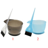 Maxbell Salon Hair Color Dye Bowl Comb Brush Set Hairdressing Tint Bleach Tools Gray