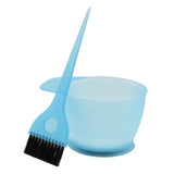 Maxbell Salon Hair Color Dye Bowl Comb Brush Set Hairdressing Tint Bleach Tools Blue