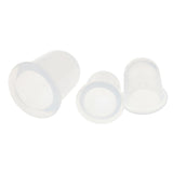 Maxbell 6 Piece Silicone Anti Cellulite Massage Vacuum Cupping Body Facial Cup Clear