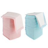 Maxbell 50 Pieces Adult Urinary Incontinence Disposable Bed Underpads 45x33cm Blue