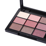 Maxbell 9 Colors Eyeshadow Palette Set Makeup Eye Shadow Shimmer Matte Pigments 2#