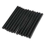 Maxbell 12 Pieces 7.5mm Bonding Glue Sticks for Hair Extension Fusion 10cm Black
