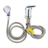 Maxbell Hot Cold Faucet and Spray Hose for Beauty Salon Shampoo Bowl Parts Kit 80cm