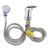 Maxbell Hot Cold Faucet and Spray Hose for Beauty Salon Shampoo Bowl Parts Kit 80cm