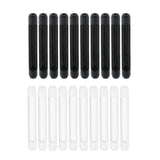 Maxbell Eyeglass Eye Sun Glasses Silicone Invisible Anti-Slip Ear Hook Black