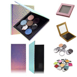 Maxbell Empty Magnetic Palette Container Box for Eyeshadow Blush Powder Makeup Small