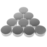 Maxbell 10x 20ml Empty Round Cosmetic Cream Lip Balm Screw Lid Tin Container Jars #B