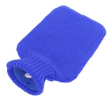 Maxbell Thick Soft Knitted Cover Case For 2000ml Rubber Hot Water Bottle Bag Blue