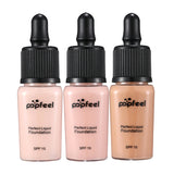 Maxbell 3 Colors Face Makeup Foundation Concealer Liquid for Blemish Dark Circles #1#2#4