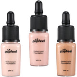 Maxbell 3 Colors Face Makeup Foundation Concealer Liquid for Blemish Dark Circles #1#2#4