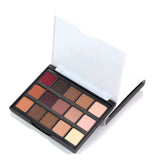 Maxbell 15 Colors Shimmer Matte Eyeshadow Palette Kit + Eye Shadow Makeup Brush #1