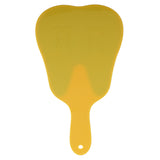 Maxbell Cute Tooth Shaped Hand Held Plastic Makeup Mirror Dental Clinic Gift Yellow