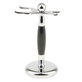 Maxbell Men Barber Alloy Shaving Brush Safety Razor Holder Rack Stand 2 Prongs #1