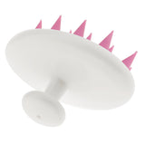 Maxbell Shampoo Shower Washing Scrub Scalp Massage Massager Hair Brush Comb Pink+White