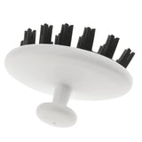 Maxbell Shampoo Shower Washing Scrub Scalp Massage Massager Hair Brush Comb White+Black