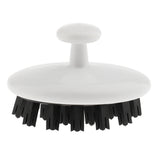 Maxbell Shampoo Shower Washing Scrub Scalp Massage Massager Hair Brush Comb White+Black