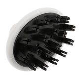 Maxbell Shampoo Shower Washing Scrub Scalp Massage Massager Hair Brush Comb White+Black