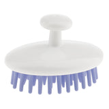 Maxbell Shampoo Shower Washing Scrub Scalp Massage Massager Hair Brush Comb Purple+White
