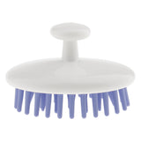Maxbell Shampoo Shower Washing Scrub Scalp Massage Massager Hair Brush Comb Purple+White