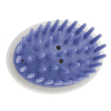 Maxbell Shampoo Shower Washing Scrub Scalp Massage Massager Hair Brush Comb Purple+White