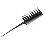 Maxbell Professional Sectioning Weave Highlighting Salon Highlights Hair Comb Black