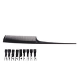 Maxbell Professional Sectioning Weave Highlighting Salon Highlights Hair Comb Black