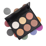 Maxbell 6 Colors Natural Shimmer Matte Eyeshadow Cream Palette Eye Shadow Makeup Kit #B