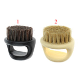Maxbell Professional Salon Barber Beard Mustache Bristle Shaving Brush for Men Black