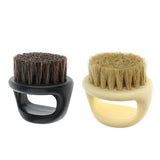 Maxbell Professional Salon Barber Beard Mustache Bristle Shaving Brush for Men Black
