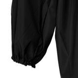 Maxbell Salon Spa Hairdressing Hair Cutting Apron Barber Cape Stylist Gown Black