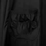 Maxbell Salon Spa Hairdressing Hair Cutting Apron Barber Cape Stylist Gown Black