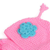 Maxbell Lovely Knit Crochet Butterfly Clothes Photo Prop Outfits For Baby Pink