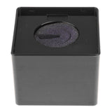 Maxbell Square Mic Microphone Logo Flag Station Log Interview Meeting Speech Black