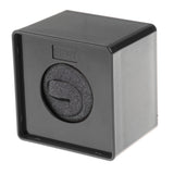 Maxbell Square Mic Microphone Logo Flag Station Log Interview Meeting Speech Black