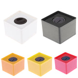 Maxbell Square Mic Microphone Logo Flag Station Log Interview Meeting Speech Black