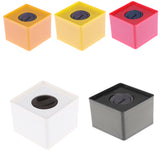 Maxbell Square Mic Microphone Logo Flag Station Log Interview Meeting Speech Black