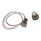 Maxbell Wired Magnetic Contact Switch Window Door Sensor Home Burglar Alarm -Brown