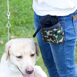 Maxbell Pet Dog Training Treat Snack Bag Feed Bait Pouch Poop Bags Dispenser Green